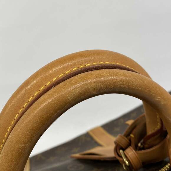 LOUIS VUITTON Authentic Brown Monogram Keepall 50 Boston Bag - Picture 9 of 11
